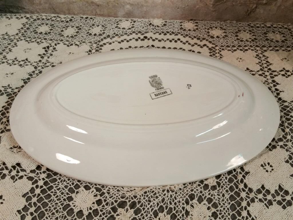 Oval dish