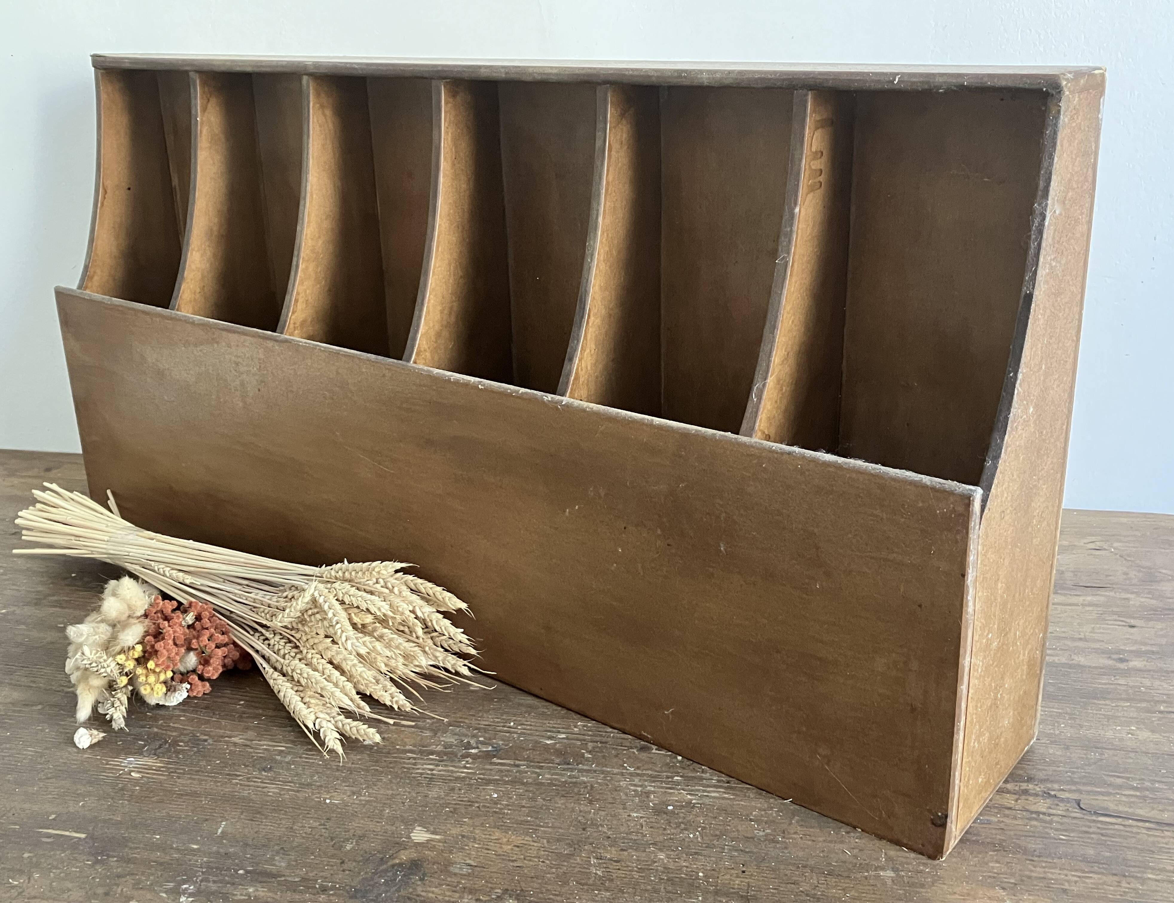 Old cutlery tray, storage unit