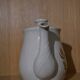 Flower teapot, handmade decoration.