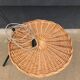 Rattan lamppost
