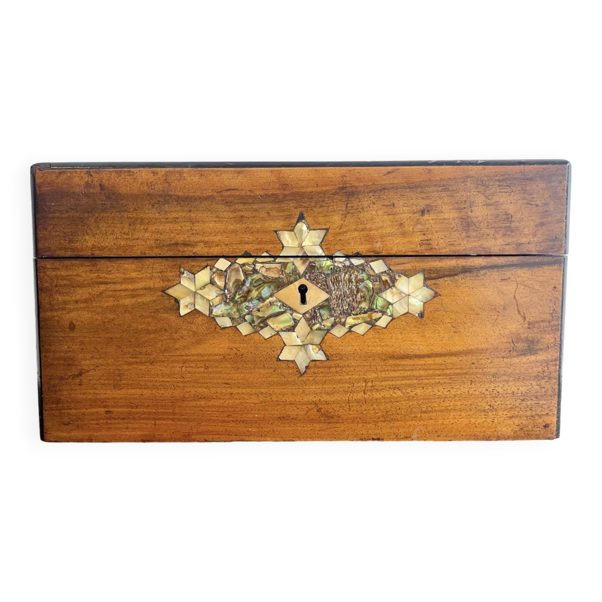 Vintage Wooden Jewellery Box