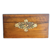 Boîte à bijoux vintage en bois