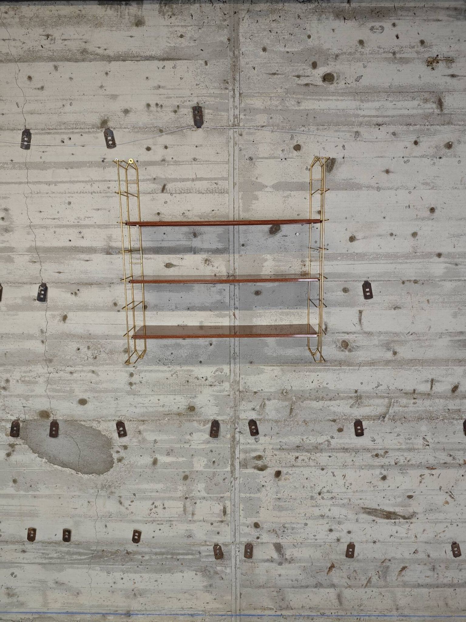 Vintage wall shelf