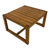 Vintage Wooden Coffee Table Karin Möbring for Ikea 70's Design