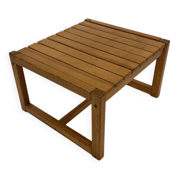 Vintage Wooden Coffee Table Karin Möbring for Ikea 70's Design
