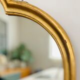 Large gilded old mirror 77x130cm