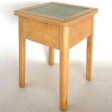 Stool of shoeshine boy 50s