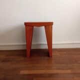 Vintage sofa tip in blond wood