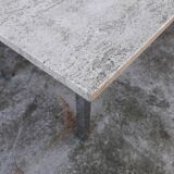 Travertine coffee table