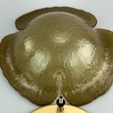 60s 70s Peill & Putzler ceiling lamp glass space design lamp