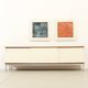 Sideboard of three sliding doors published by Airborne, France, 1960s.
