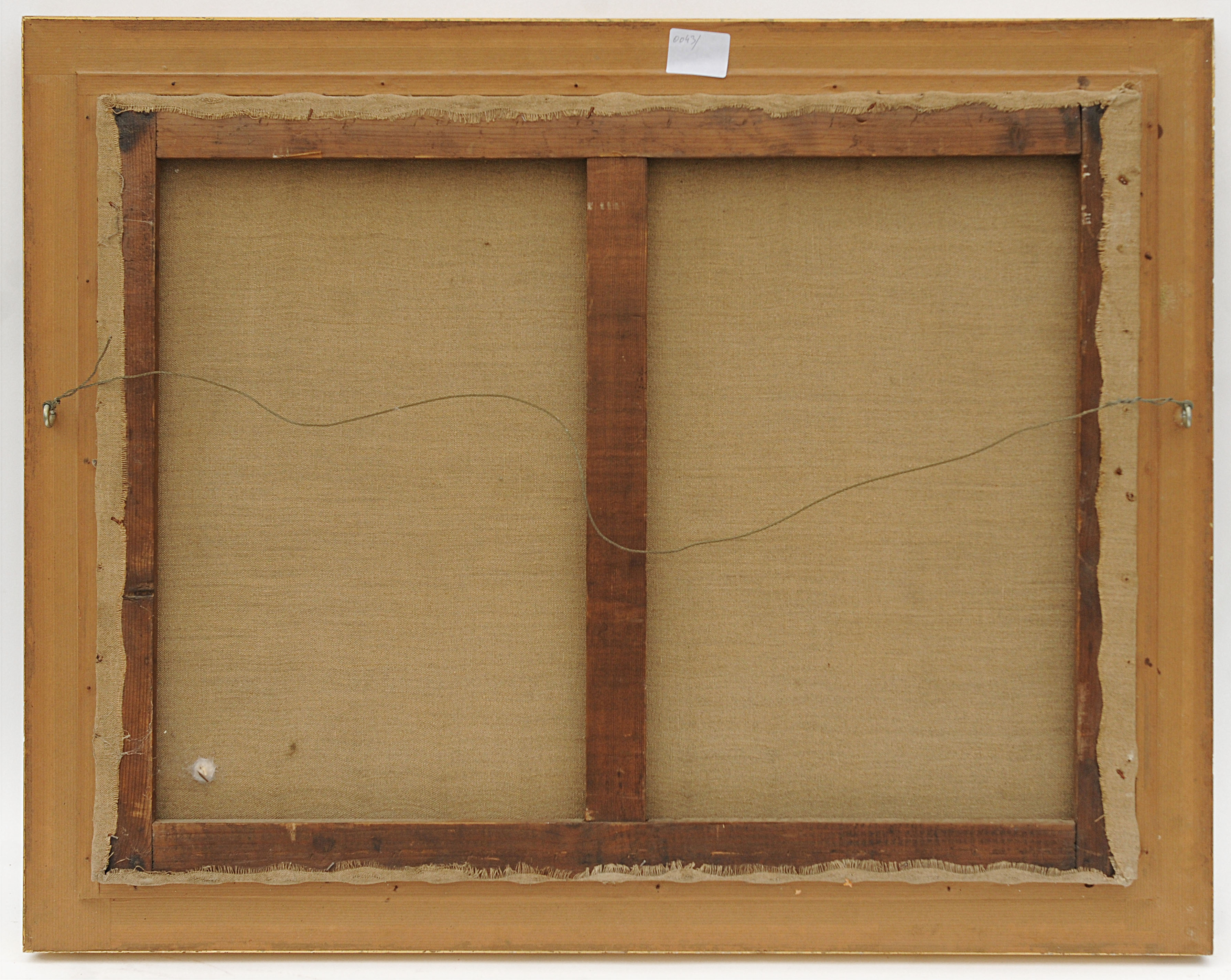 C. Lion (19th Century) oil on canvas, landscape