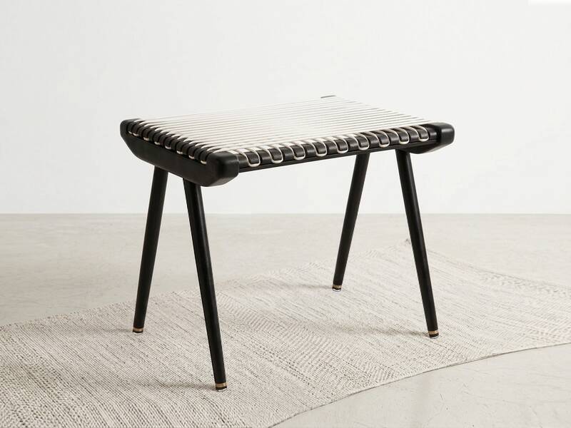 Stool, footrest, side table by Georges Tigien, vintage 1950.