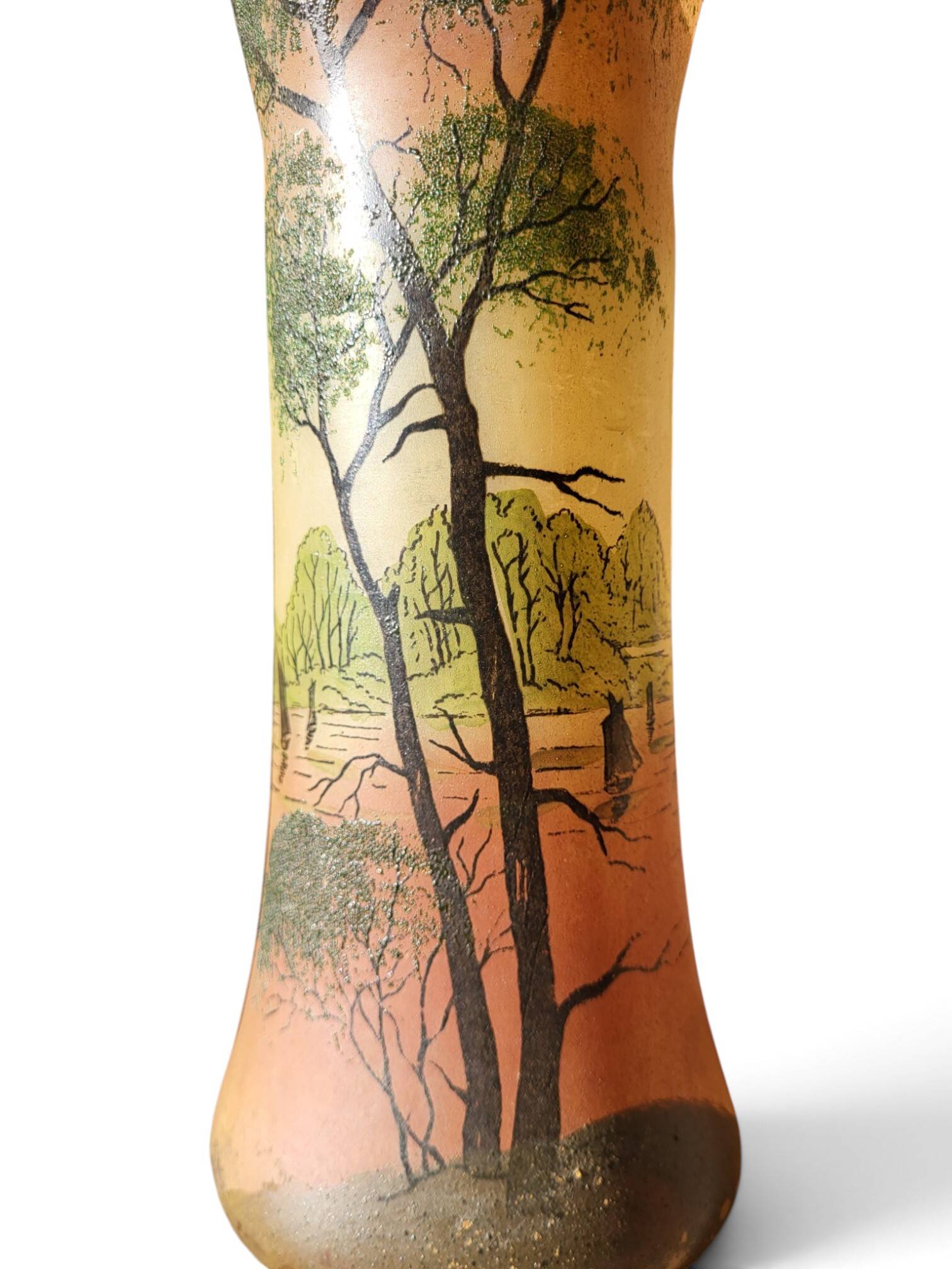 Vase Diabolo Legras & Cie. - François-Théodore Legras
