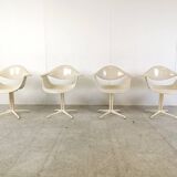 Space Age Daf Chairs by George Nelson for Herman Miller, Set of 4