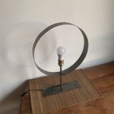 Ring Lamp in Aged Metal