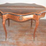 Napoleon lll style marquetry table