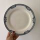 Compote dish - footed plate in ironstone model Jumièges from Salins