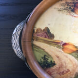 Art Deco plateau signed