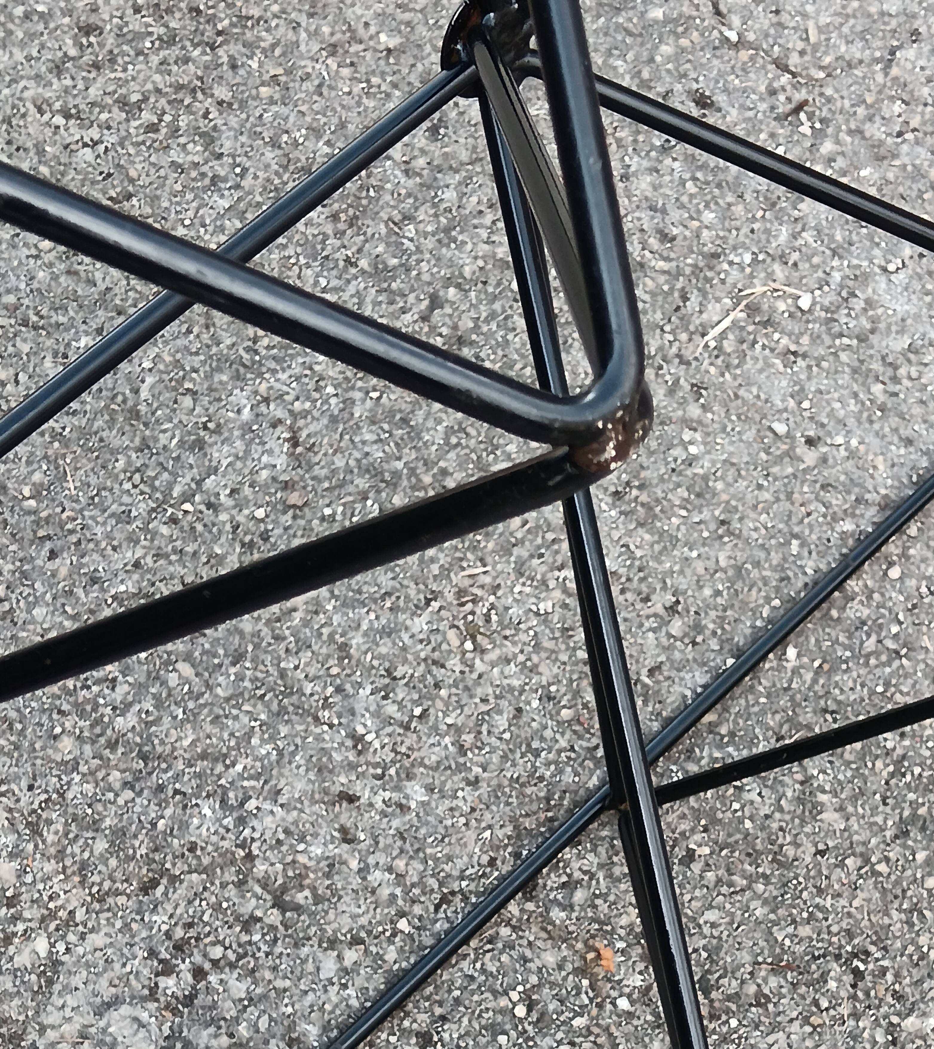 Metal and glass coffee table, 1980