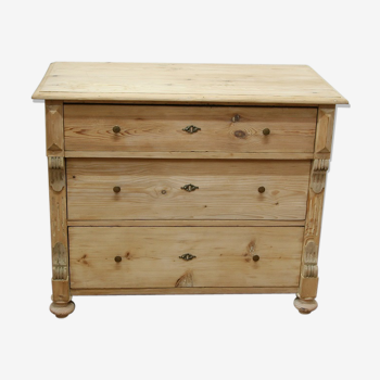 Commode polonaise en bois