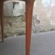 Extendable teak dining table