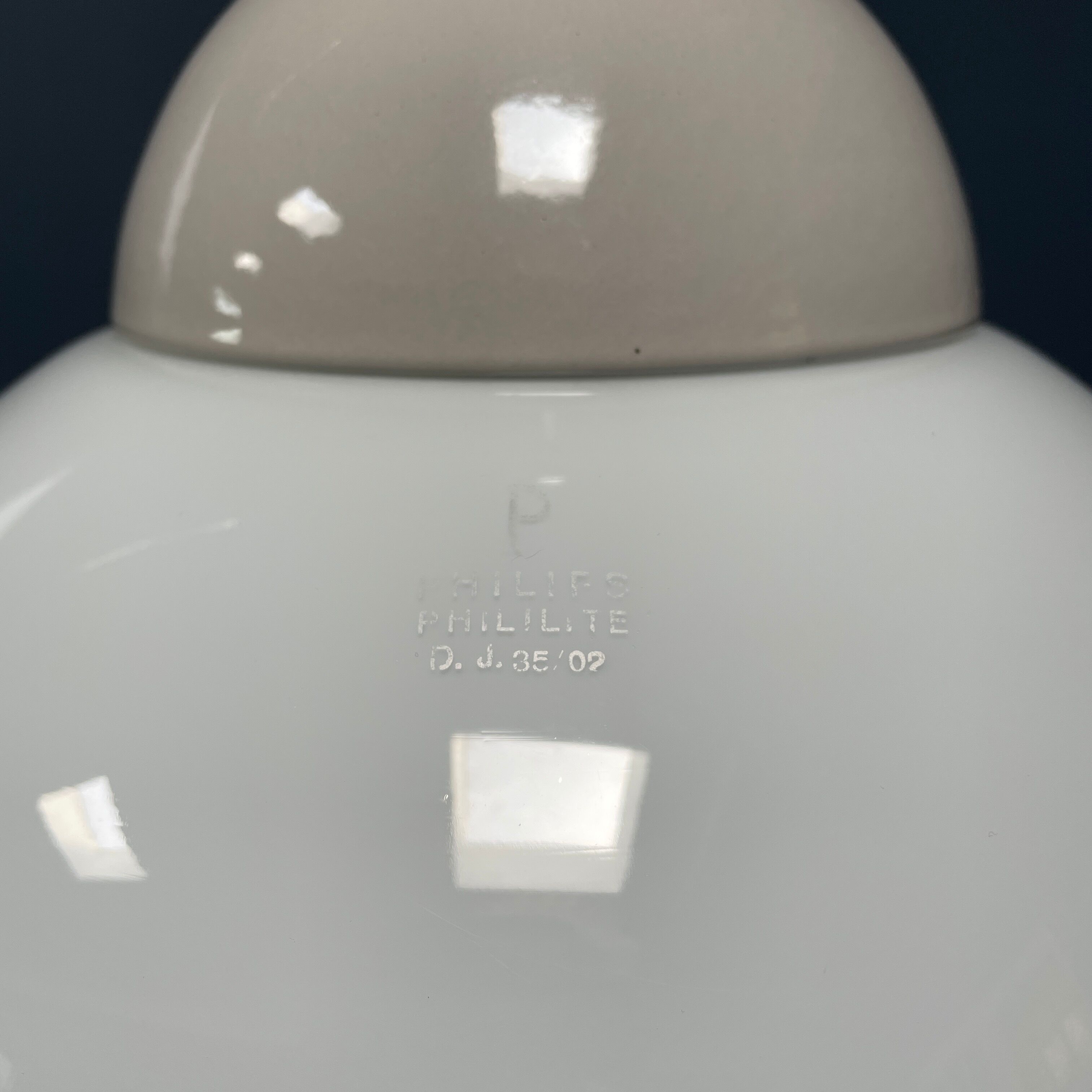 Ensemble de deux suspensions opalines Philips Phililight