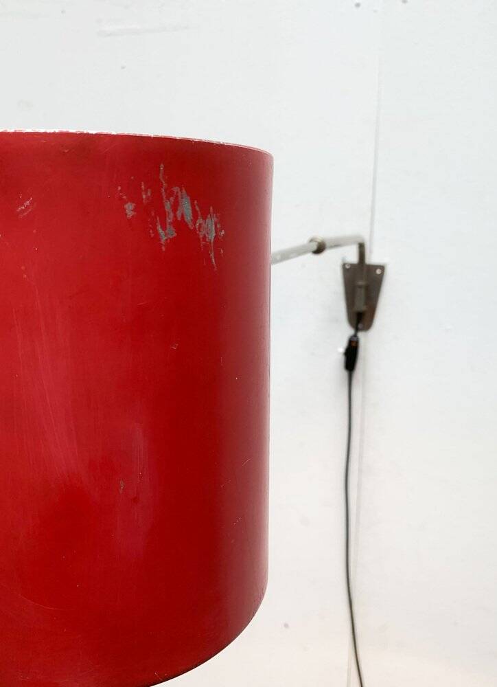German minimalist wall lamp from the mid-century by Hala, 1960s.