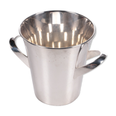 Refroidisseur de champagne design plaqué argent WMF Kurt Mayer Design, années 1950