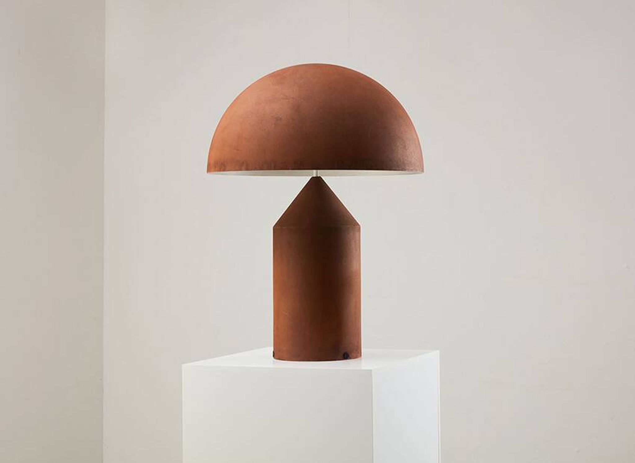 Rare 1st Edition Atollo Table Lamp by Vico Magistretti for Oluce Italy 1977