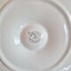 Set of 4 old oyster plates, SALINS pottery, France
