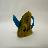 Kjell Engman for Kosta Boda Sweden Tea pot and mug Art glass , 1980's