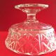 Crystal cup solid vintage centerpiece