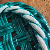 Woven green Vallauris trivet