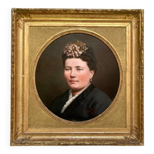 Portrait de femme 19ème