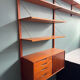 Vintage Scandinavian teak modular wall unit "Veggen De Luxe", Norway