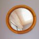 Rattan mirror 60s