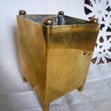 Small Valmazan Brass Planter