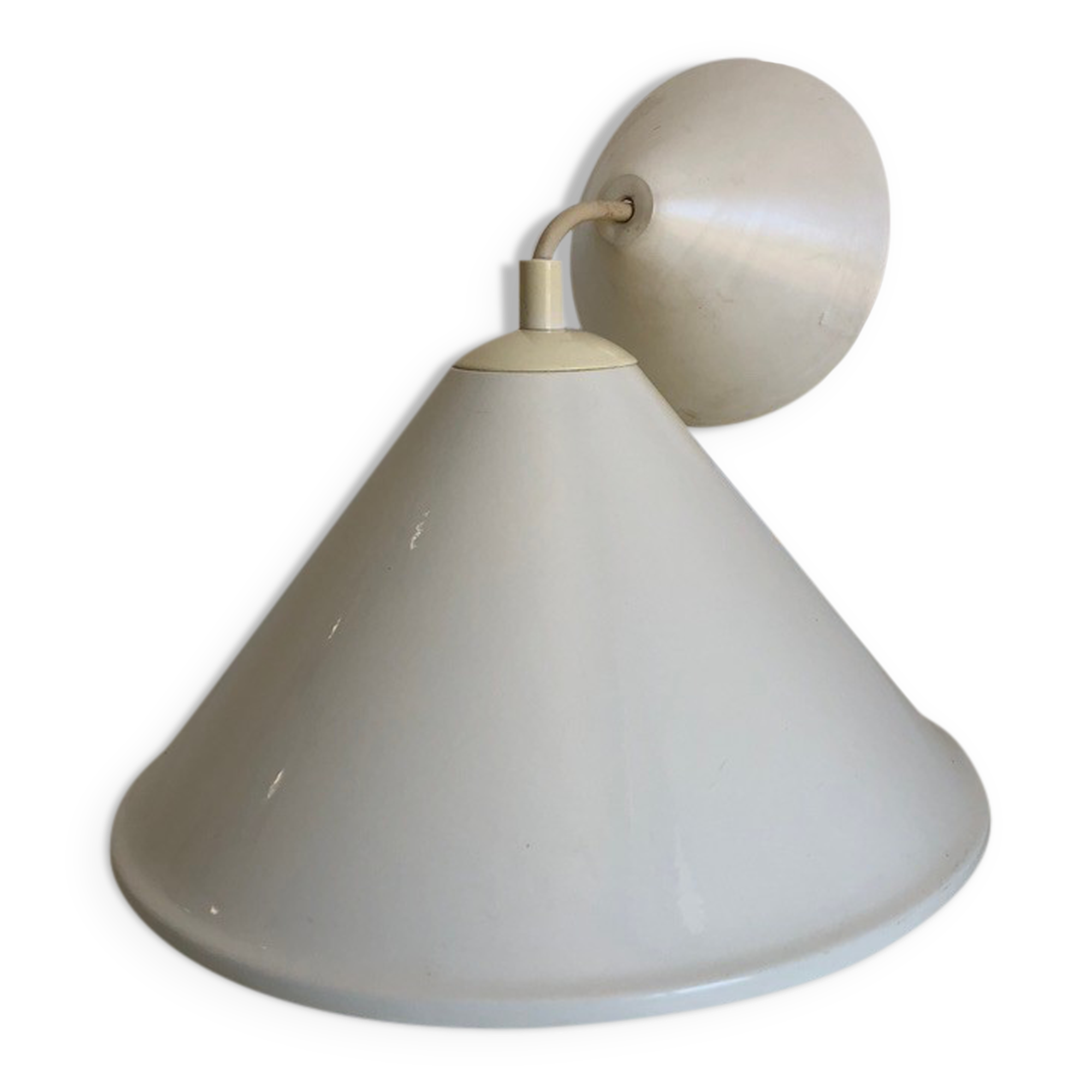 White metal pendant light by Vrieland Design, Made in Holland