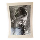 Vintage black and white photo michel marc