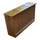 Vintage wooden farmhouse trunk 117x31x68cm
