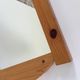 Miroir mural pin massif vintage