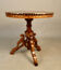 Central Foot Nacre Inlay Pedestal Table