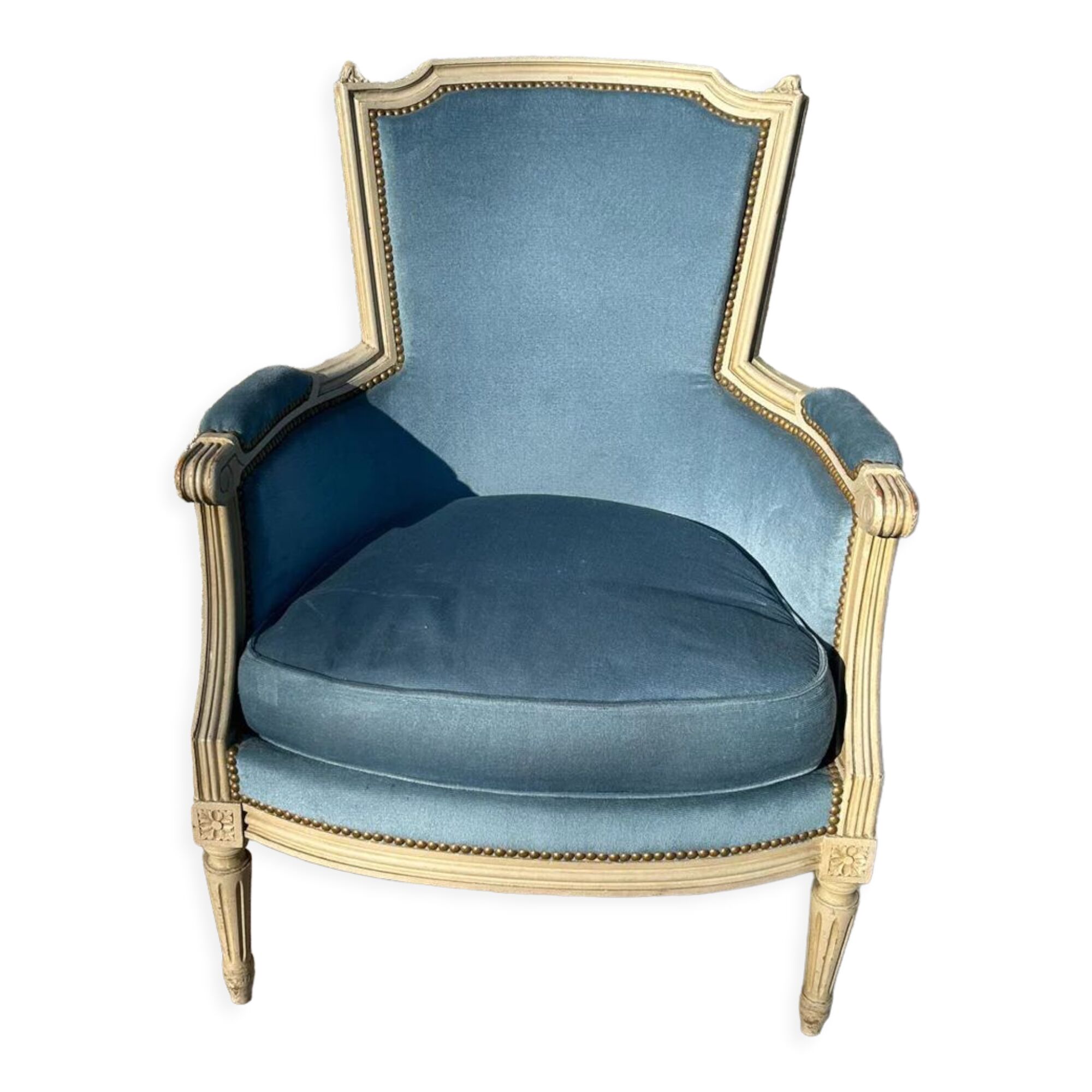 Fauteuil style bergère
