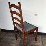 Lot de 4 chaises en chêne