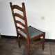 Lot de 4 chaises en chêne