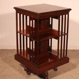 Revolving Bookcase with Iron Base - 19th Century