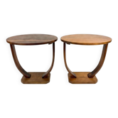 Paire de tables d'appoint Art Déco – Circa 1930