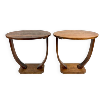 Pair of Art Deco side tables – Circa 1930