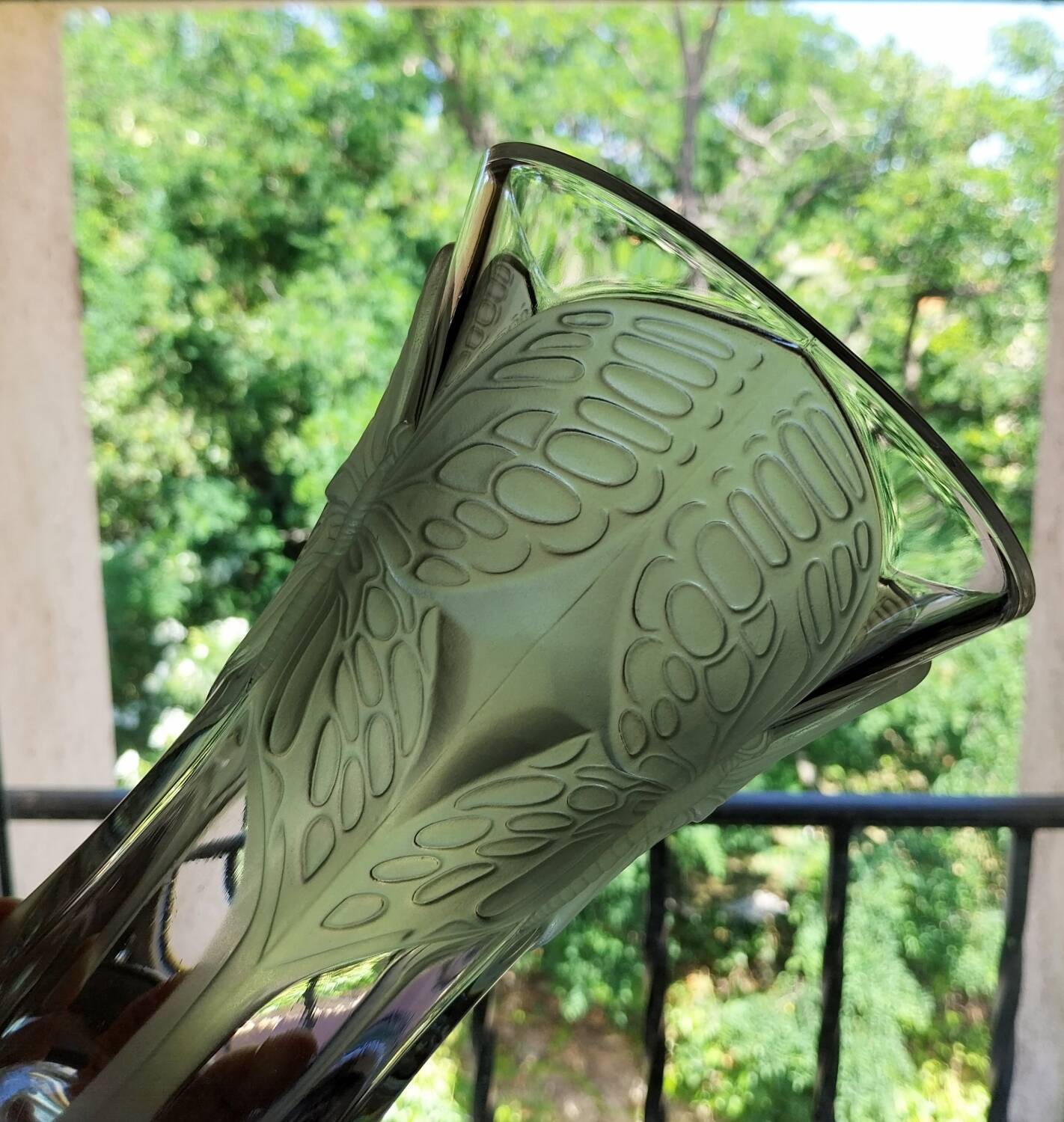 Vintage Arques crystal vase